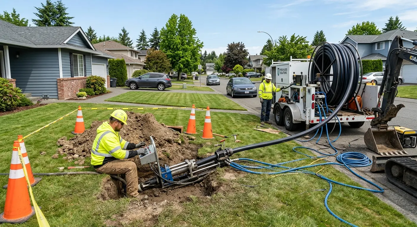 Sewer Line Replacement in Van Buren, AR